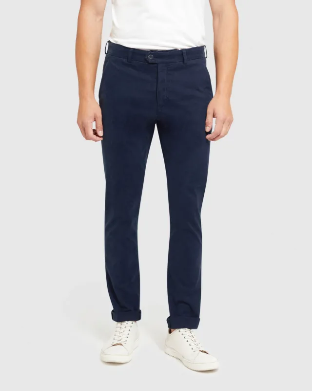Luka Stretch Organic Cotton Pants sold by Oxford Shop