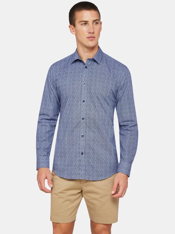 Kenton Printed Shirt sold by Oxford Shop