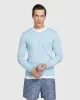 Cotton Cashmere V-Neck Pullover sold by Oxford Shop