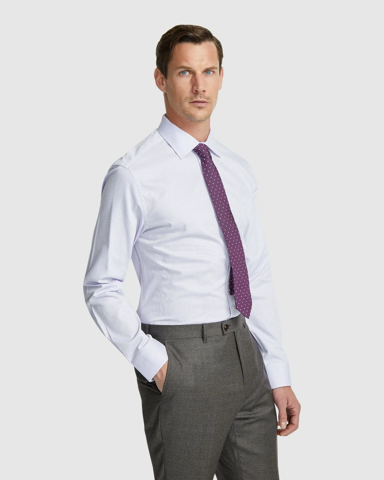 Islington Dobby Shirt sold by Oxford Shop product image thumbnail 2