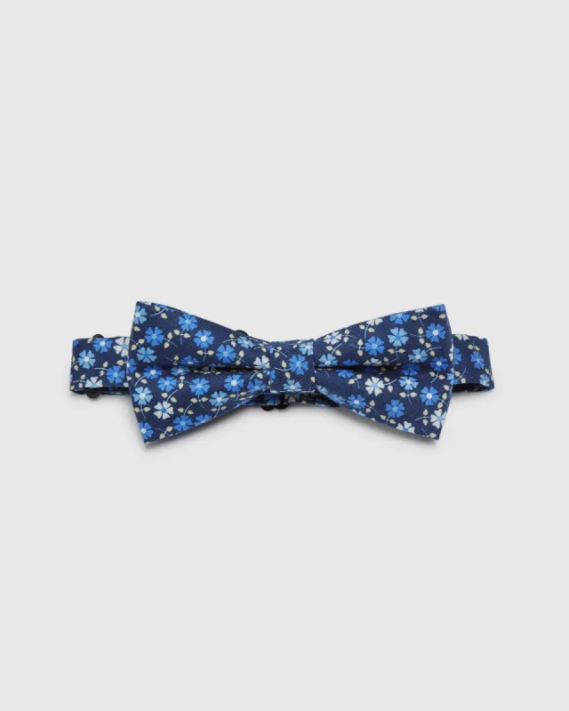 Cotton Ditzy Floral Bow Tie made by Oxford Shop