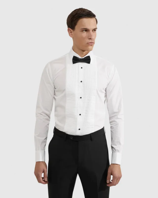 Dinner Shirt With Front Pleats sold by Oxford Shop