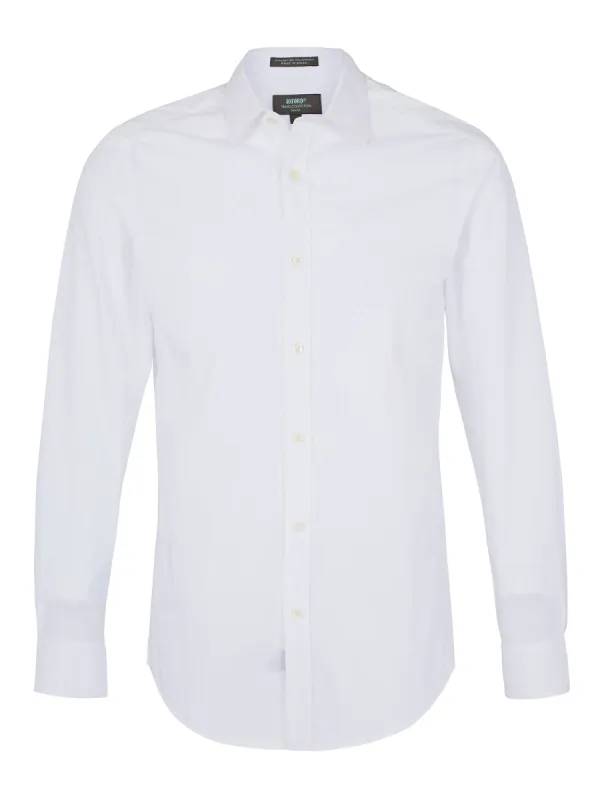 STRETCH TRAVEL SHIRT FRCH CUFF WHTX sold by Oxford Shop