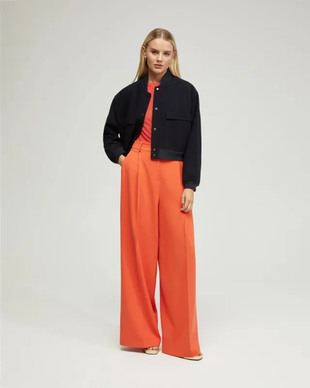 Freya Wool Rich Bomber Jacket sold by Oxford Shop