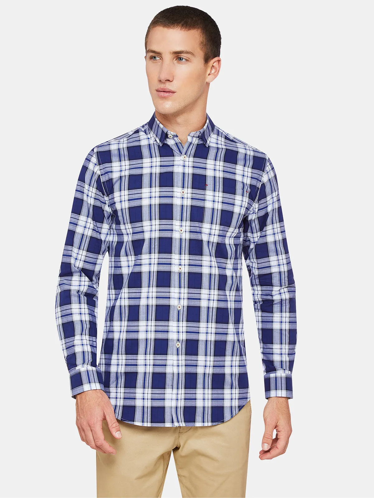 Stratton Checked Shirt sold by Oxford Shop