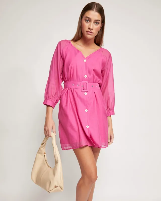 Peony Silk Blend Dress sold by Oxford Shop