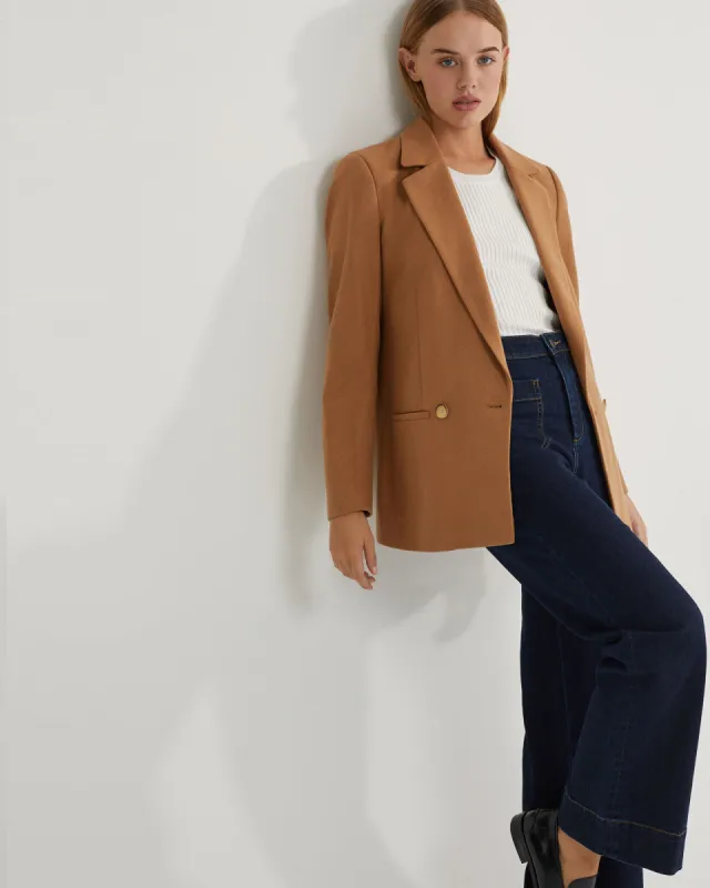 Avery Wool Blend Blazer sold by Oxford Shop