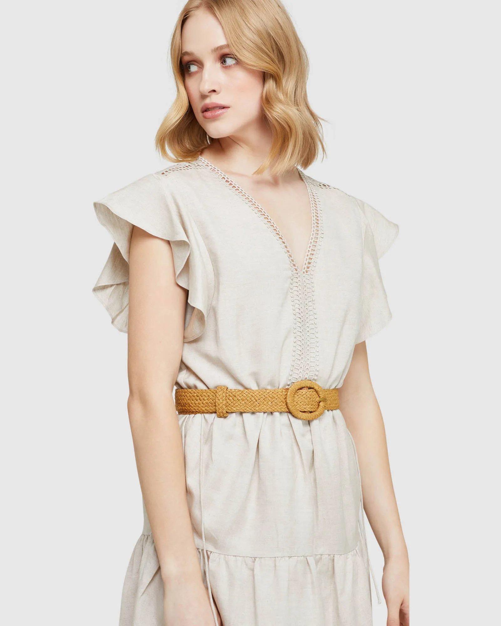 CECE LINEN DRESS sold by Oxford Shop product image thumbnail 4