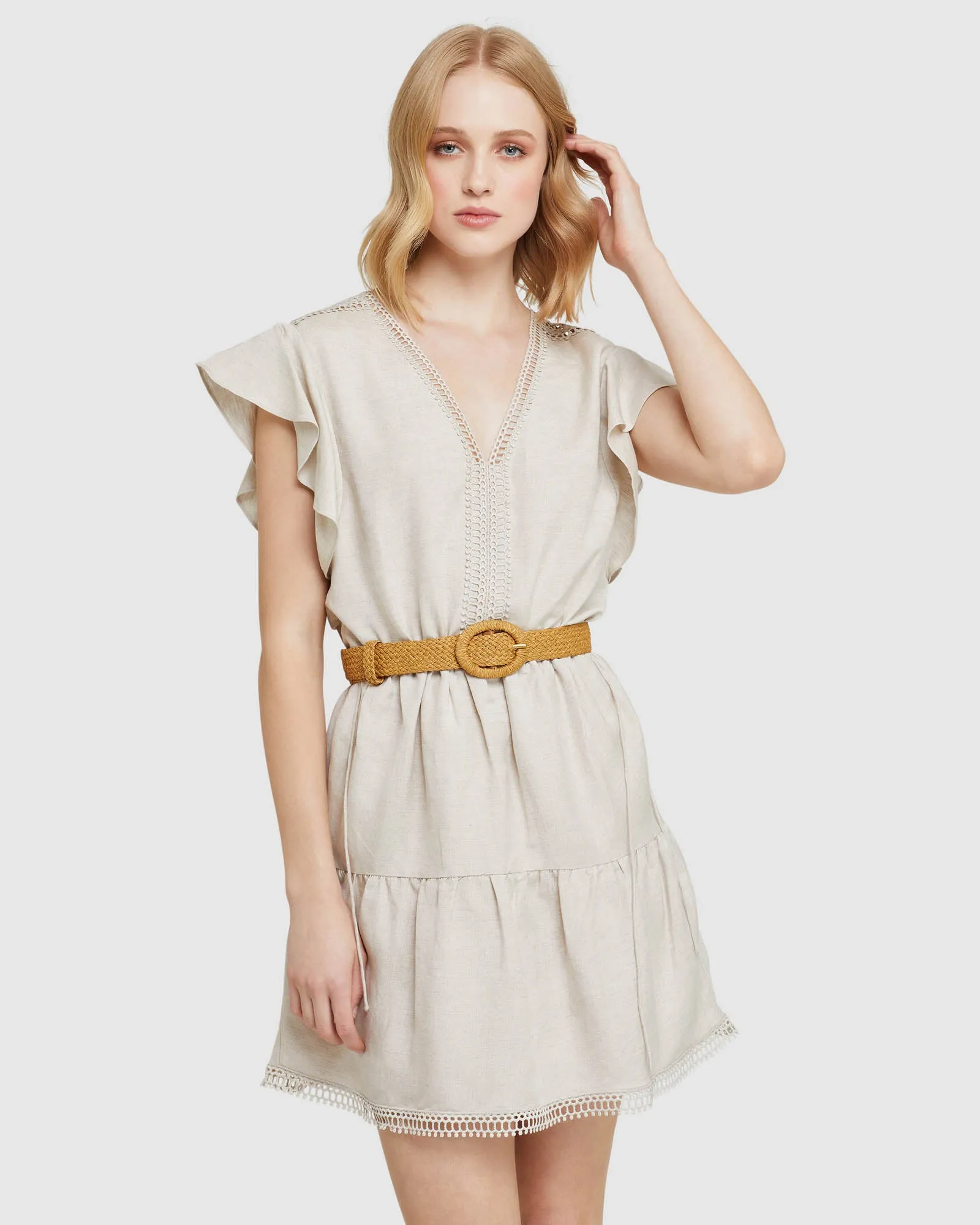 CECE LINEN DRESS sold by Oxford Shop