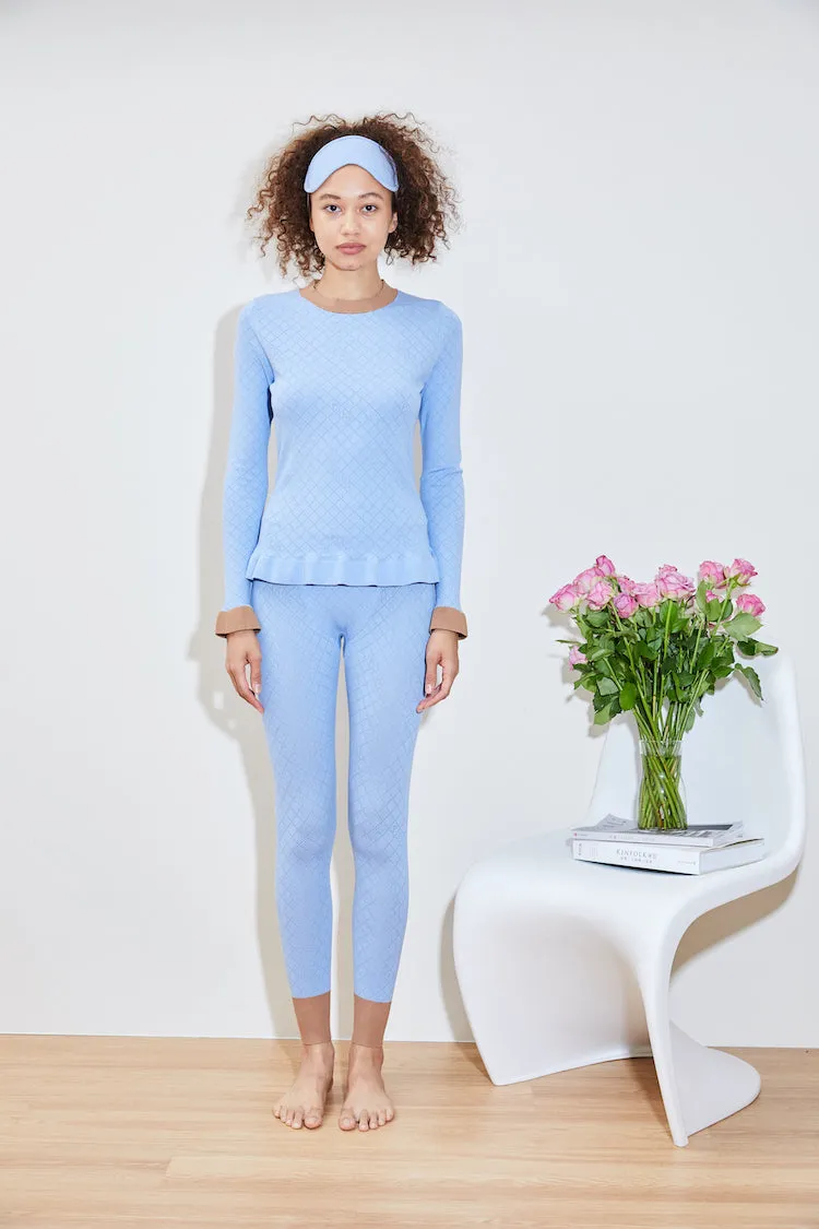 PEPPER hydraKNIT LEGGING blue sold by PH5