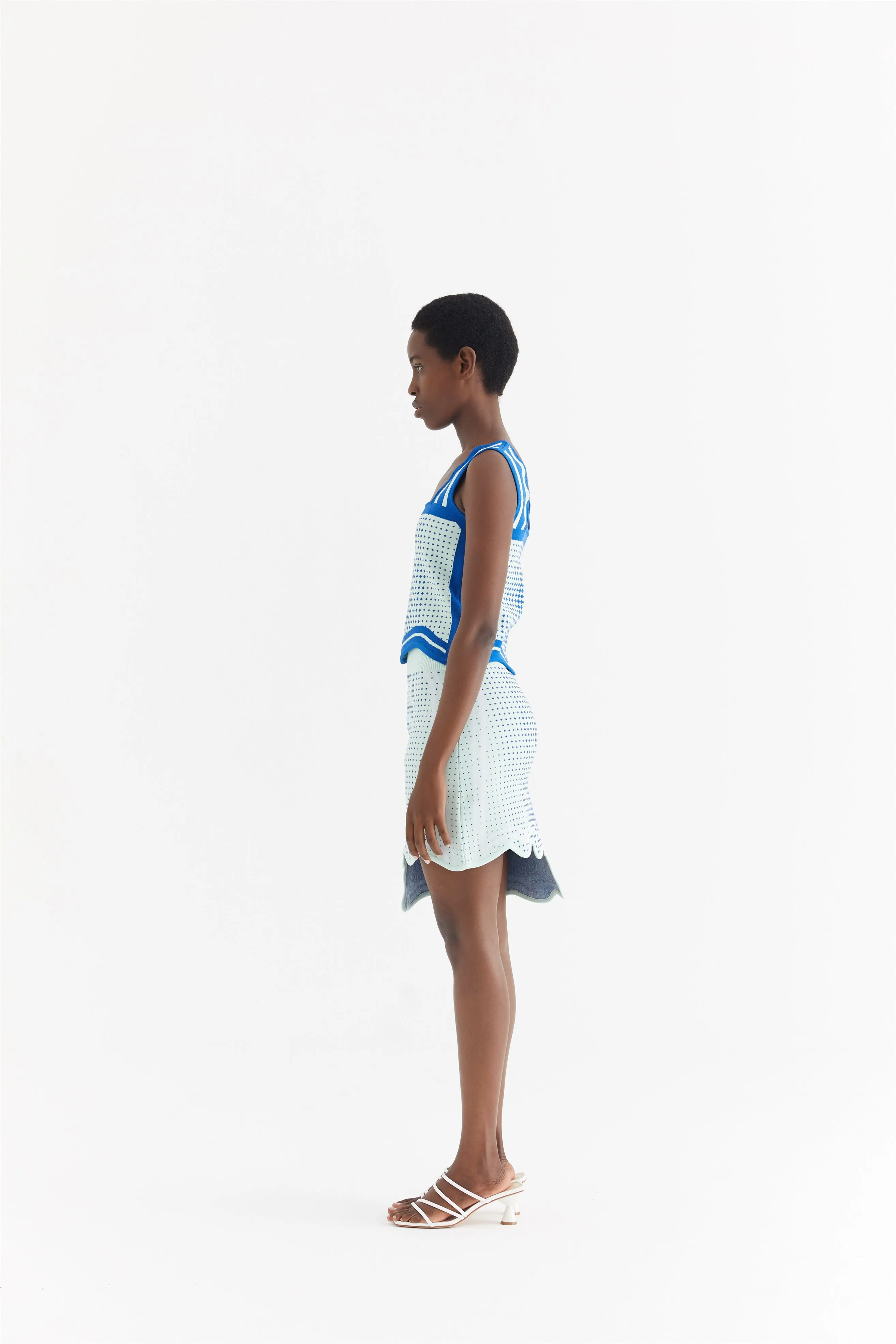 NOVA WAVY MINI SKIRT sold by PH5 product image thumbnail 2