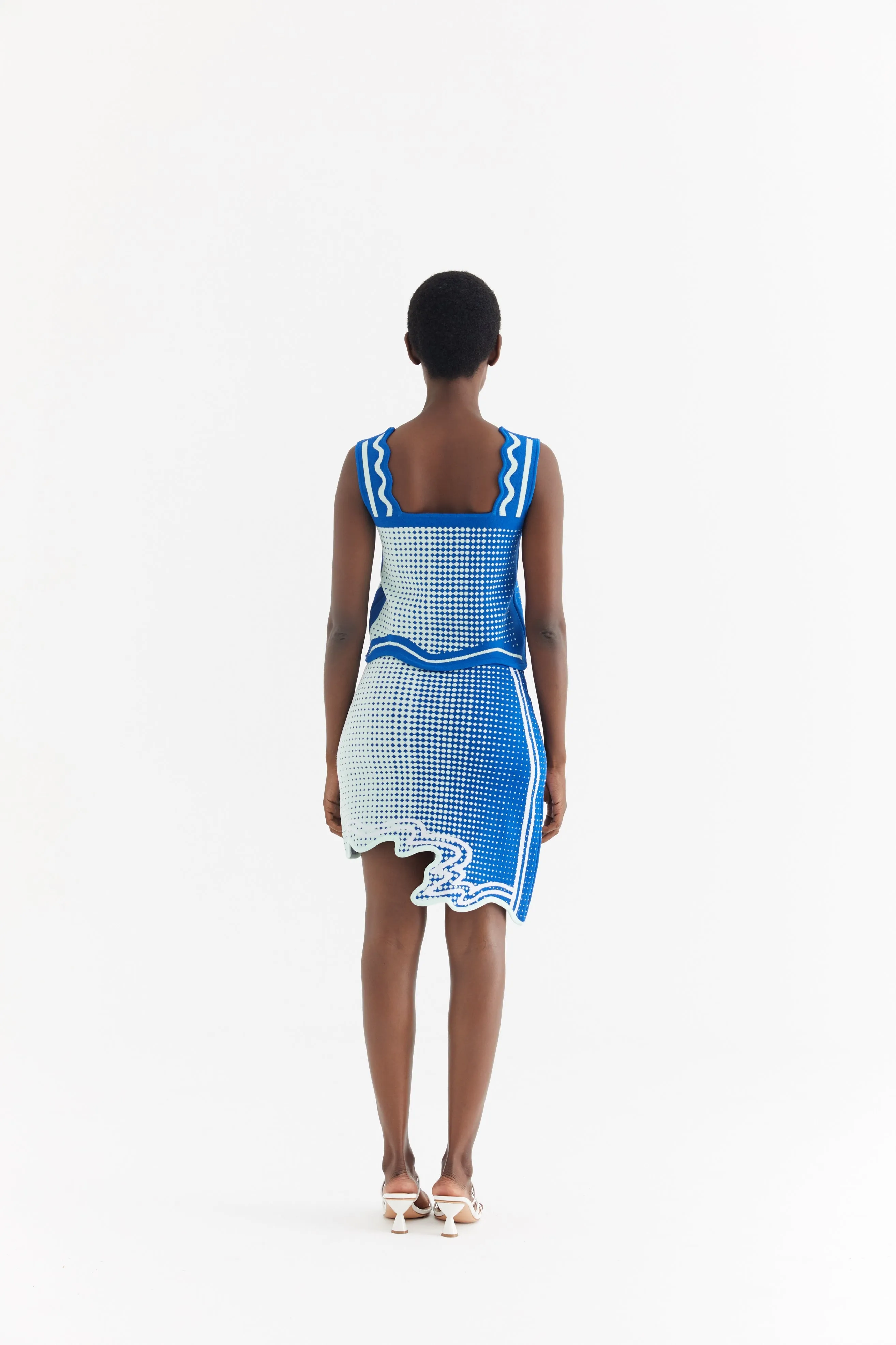 NOVA WAVY MINI SKIRT sold by PH5 product image thumbnail 3