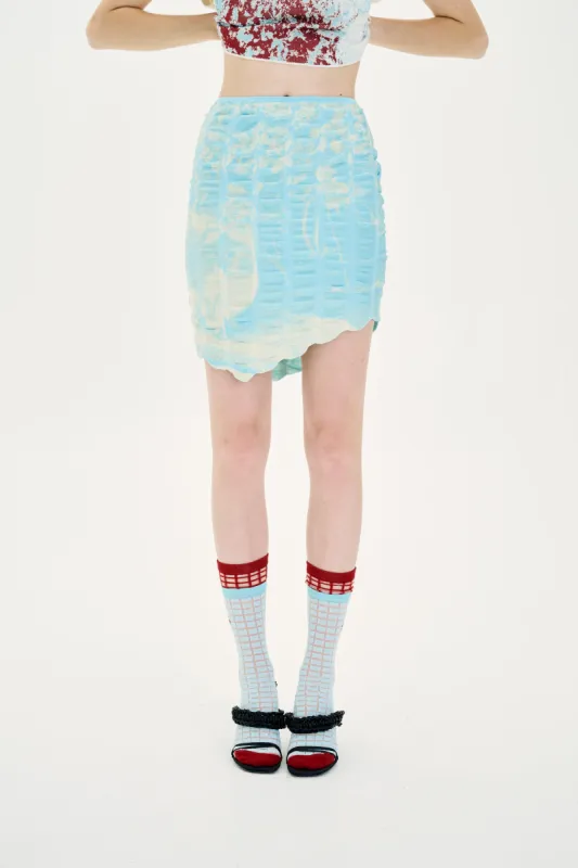 CHERRY DOG PRINT MINI SKIRT sold by PH5