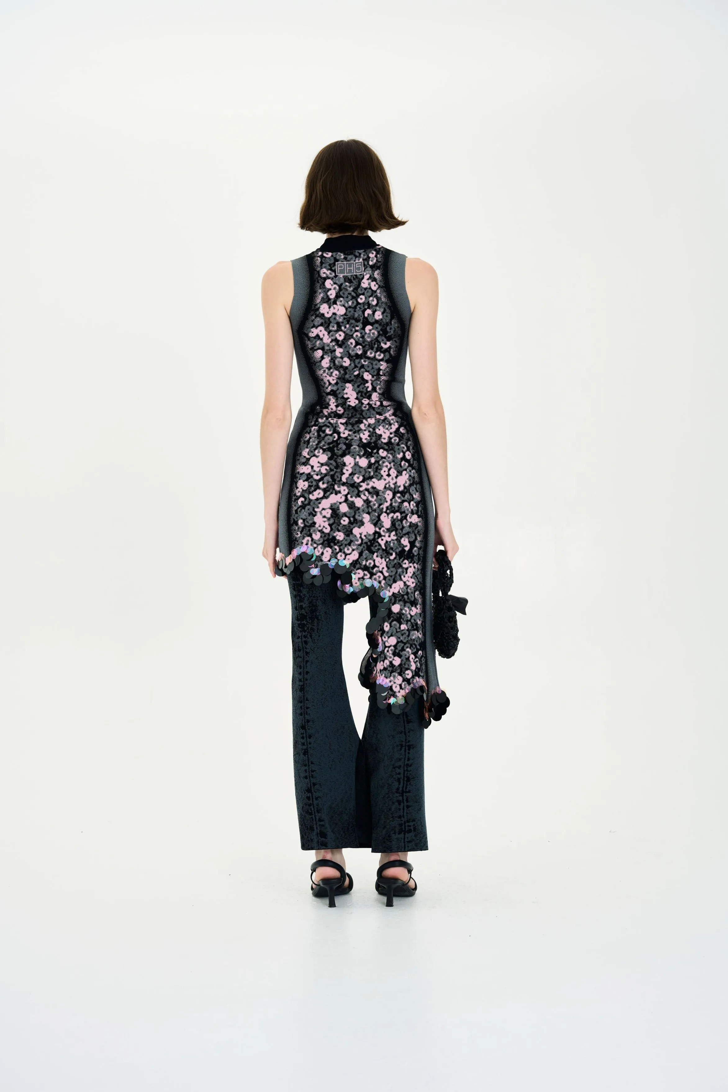 IRIS SIGNATURE WAVY DRESS WITH SEQUINS sold by PH5 product image thumbnail 4