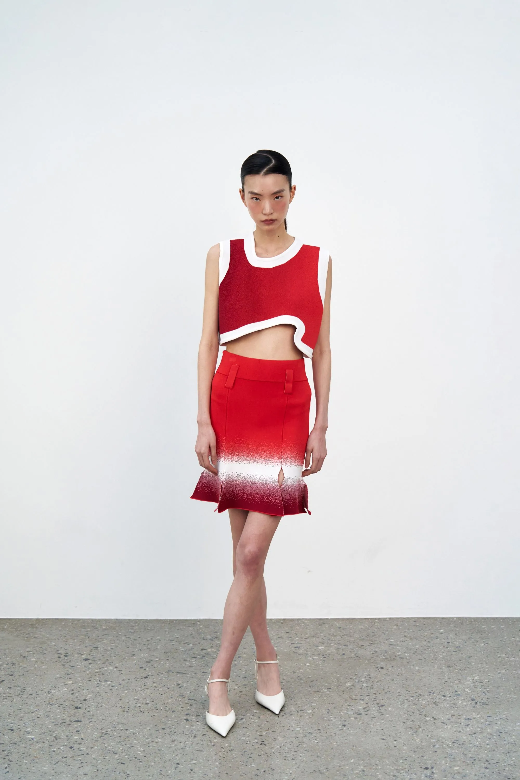 ASTER GRADIENT PRINT CARWASH SKIRT sold by PH5 product image thumbnail 2