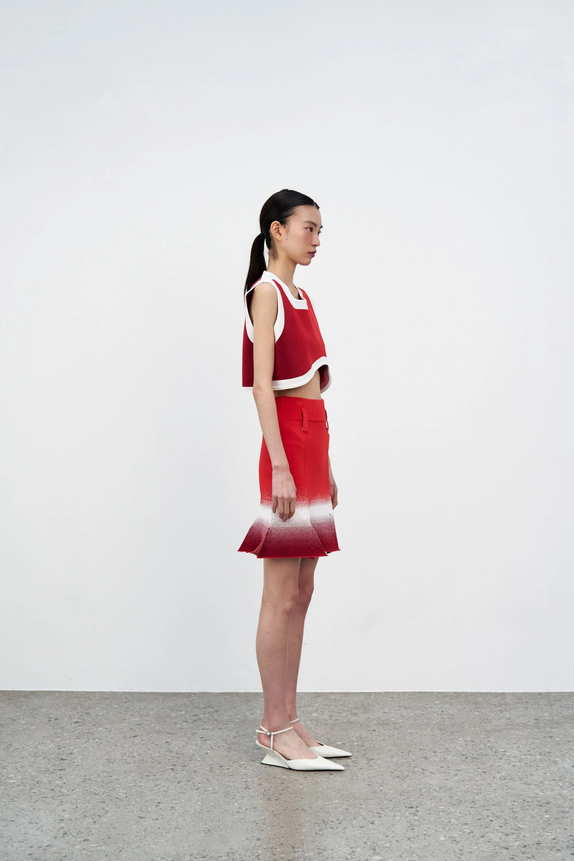 ASTER GRADIENT PRINT CARWASH SKIRT sold by PH5 product image thumbnail 3