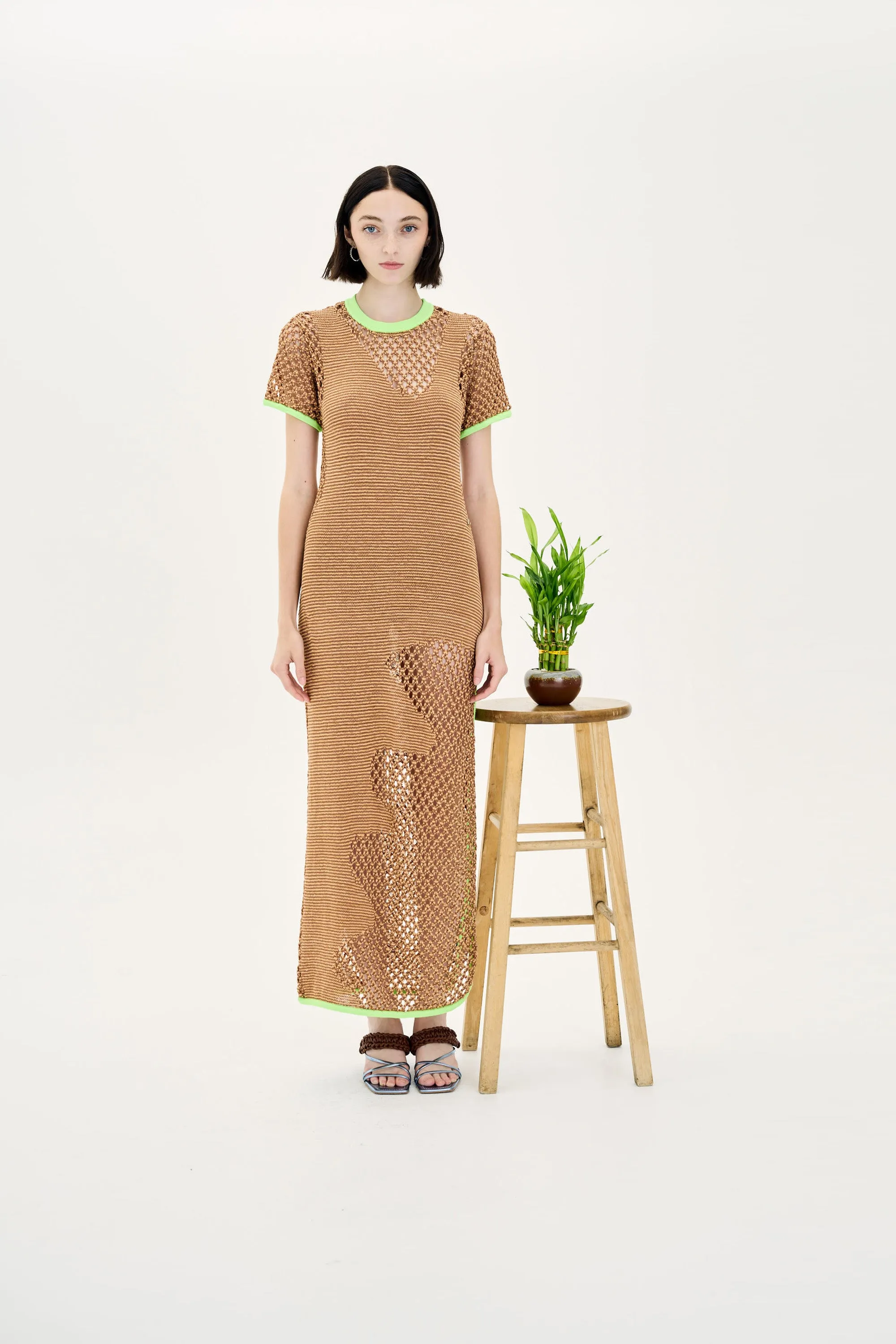 PERRY CROCHET SHORT SLEEVE DRESS sold by PH5 product image thumbnail 3