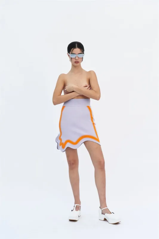 KATIE WAVY MINI SKIRT made by PH5