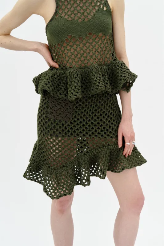 PONGO CROCHET WAVY SKIRT sold by PH5