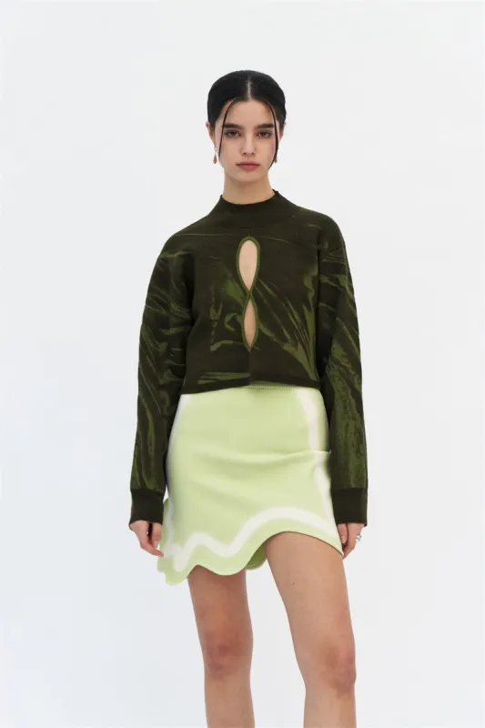 KATIE WAVY MINI SKIRT sold by PH5