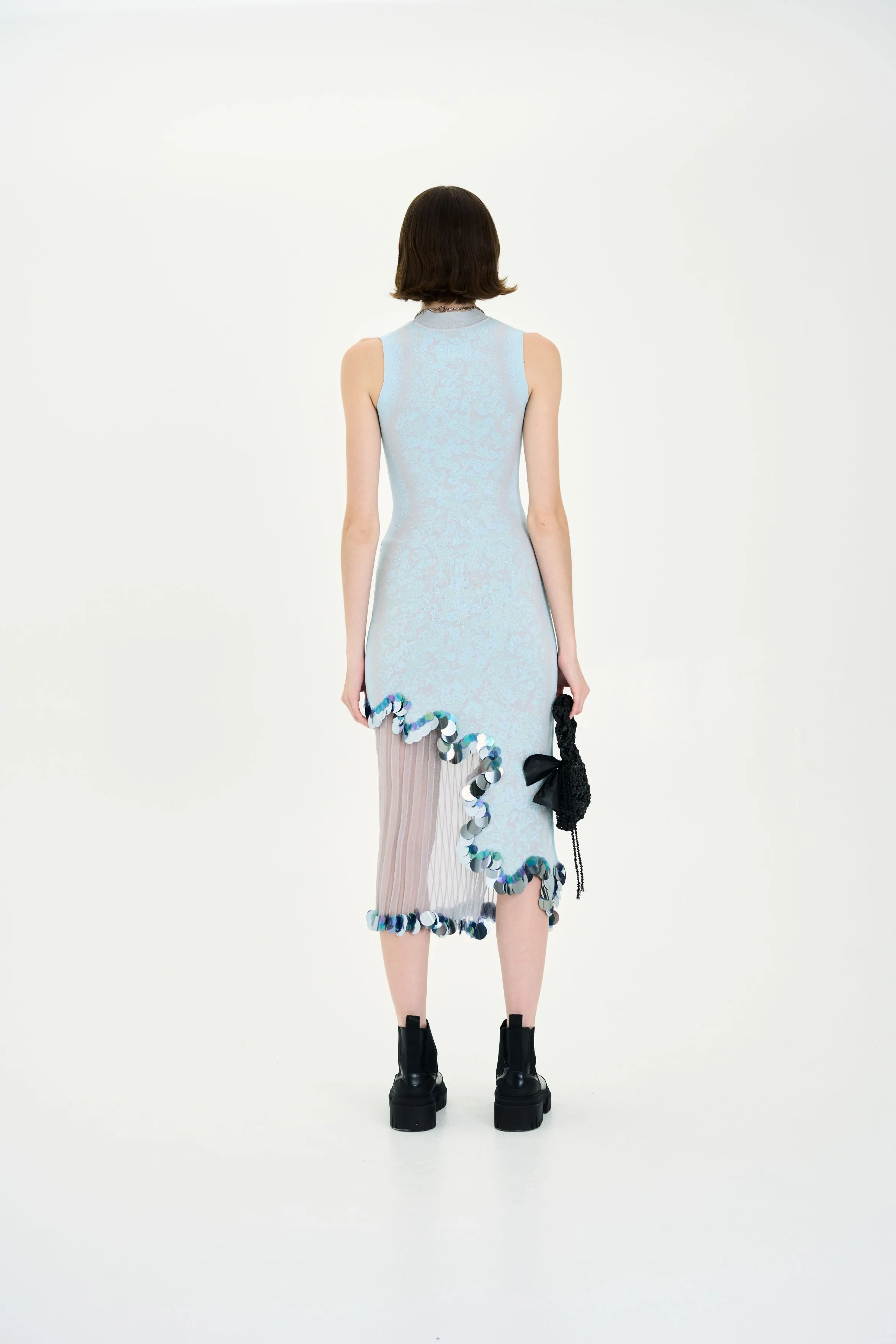 IRIS SIGNATURE WAVY DRESS WITH SEQUINS sold by PH5 product image thumbnail 3