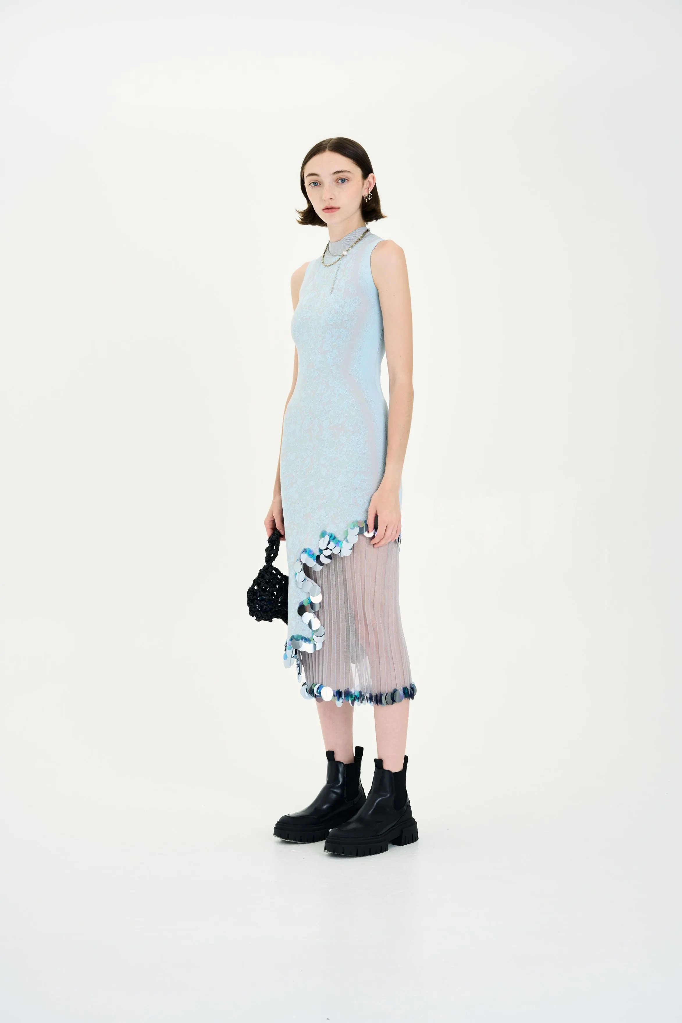 IRIS SIGNATURE WAVY DRESS WITH SEQUINS sold by PH5 product image thumbnail 2