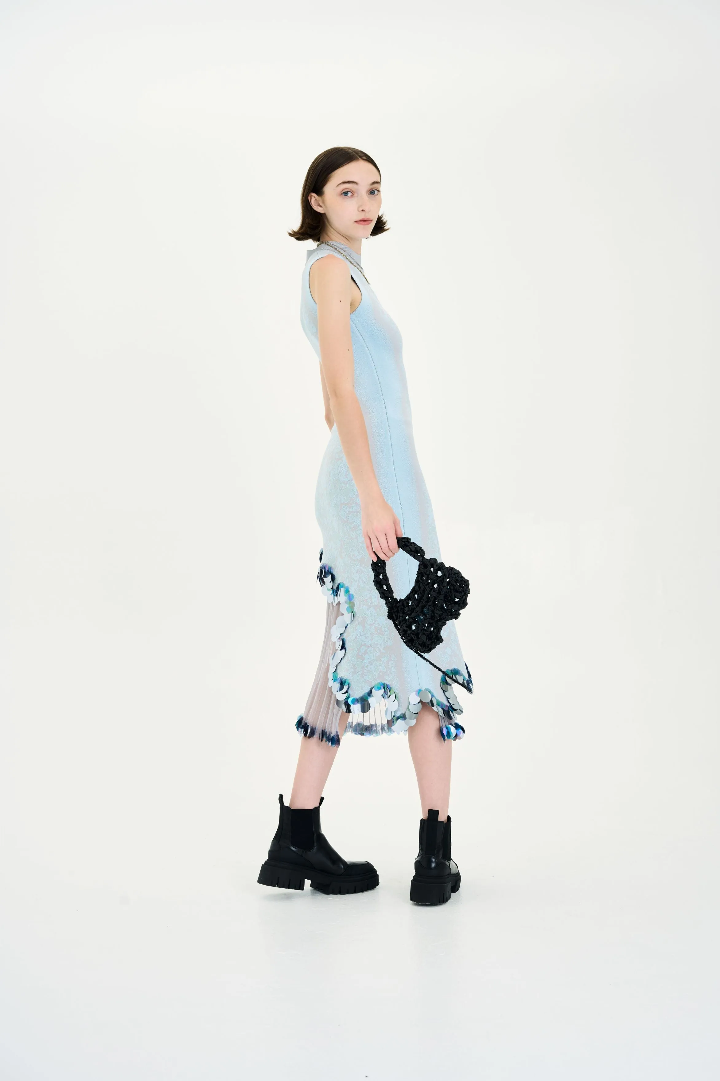 IRIS SIGNATURE WAVY DRESS WITH SEQUINS sold by PH5 product image thumbnail 4