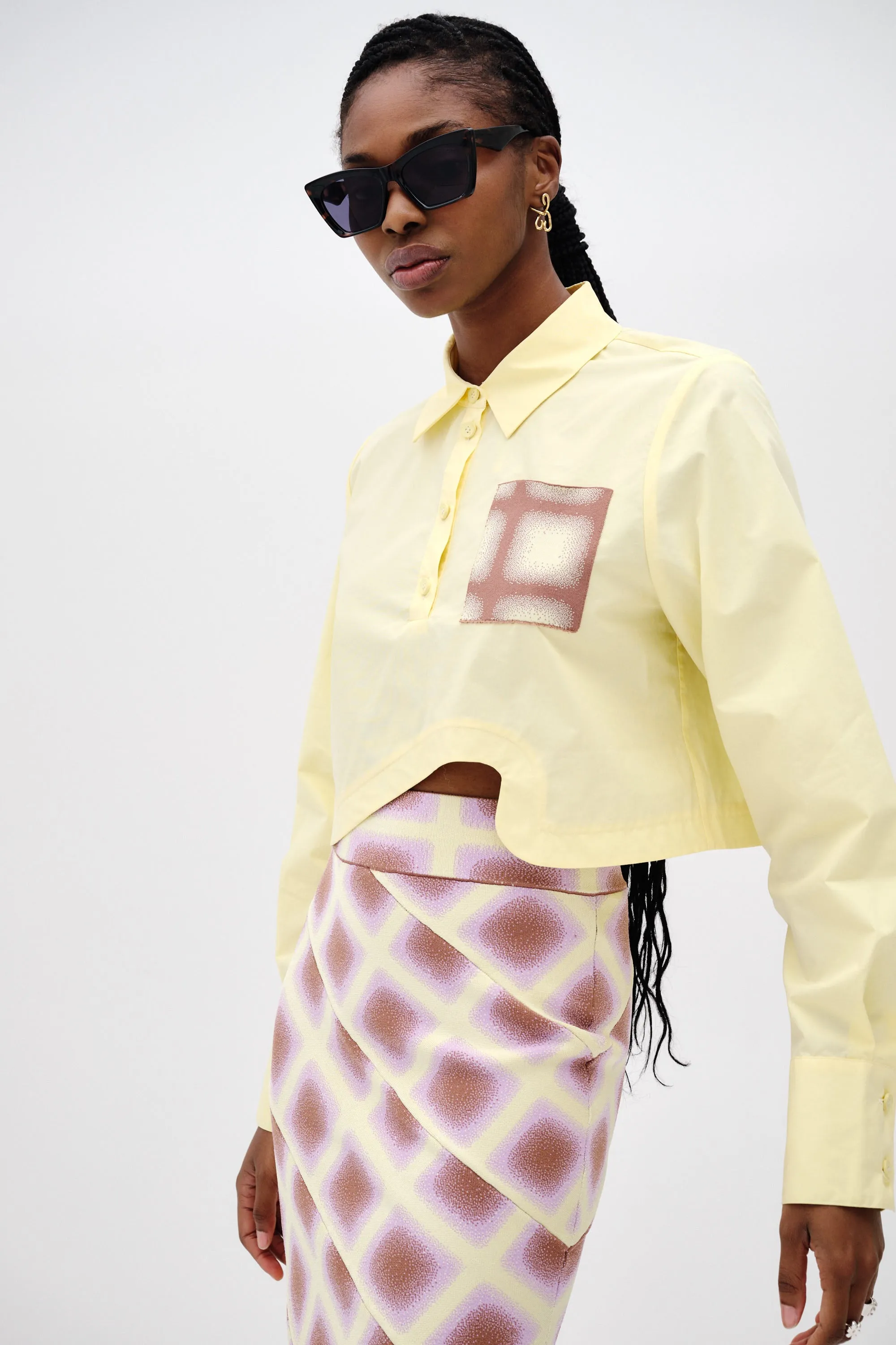 NALA COTTON CROPPED SHIRT sold by PH5 product image thumbnail 5