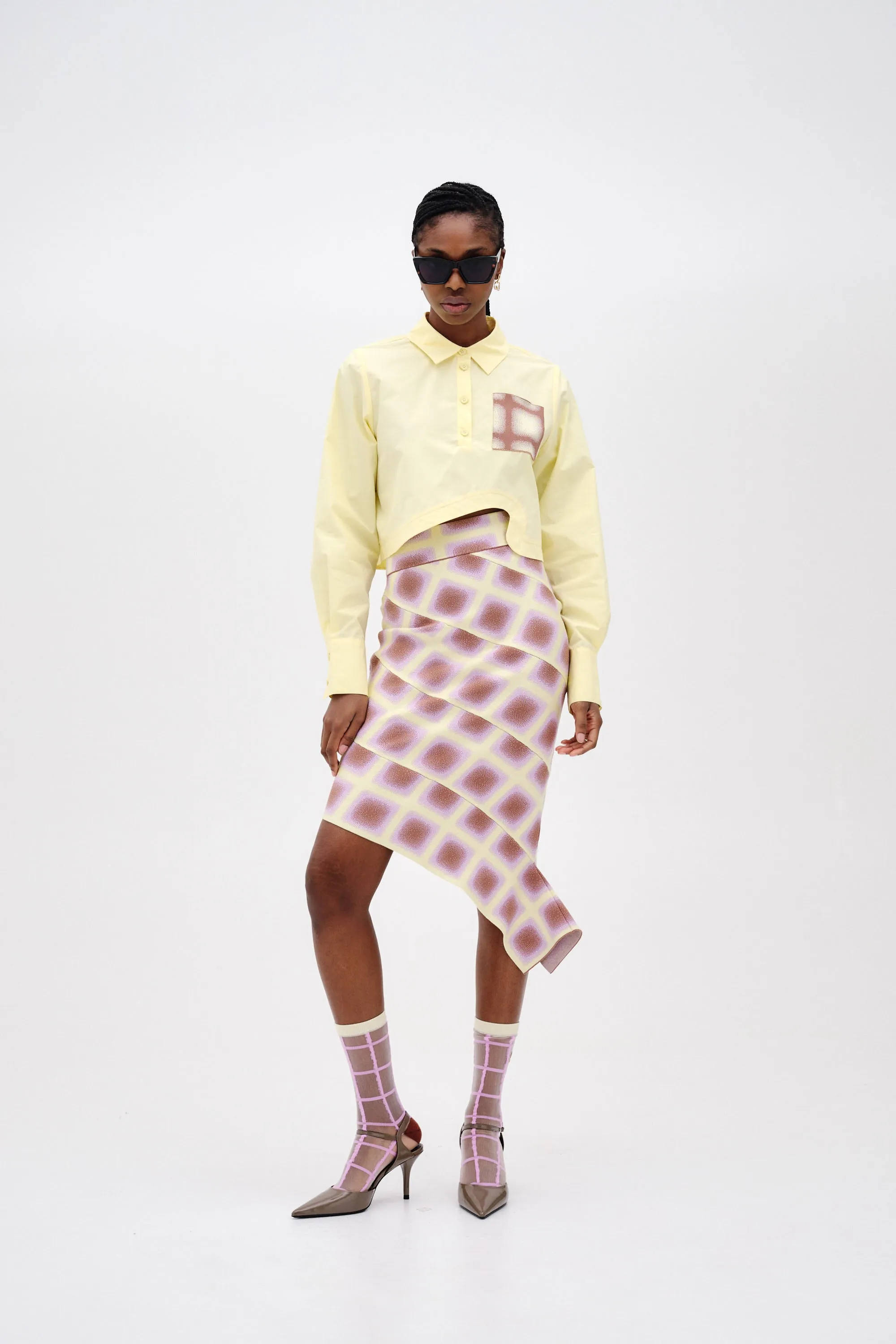 NALA COTTON CROPPED SHIRT sold by PH5 product image thumbnail 2