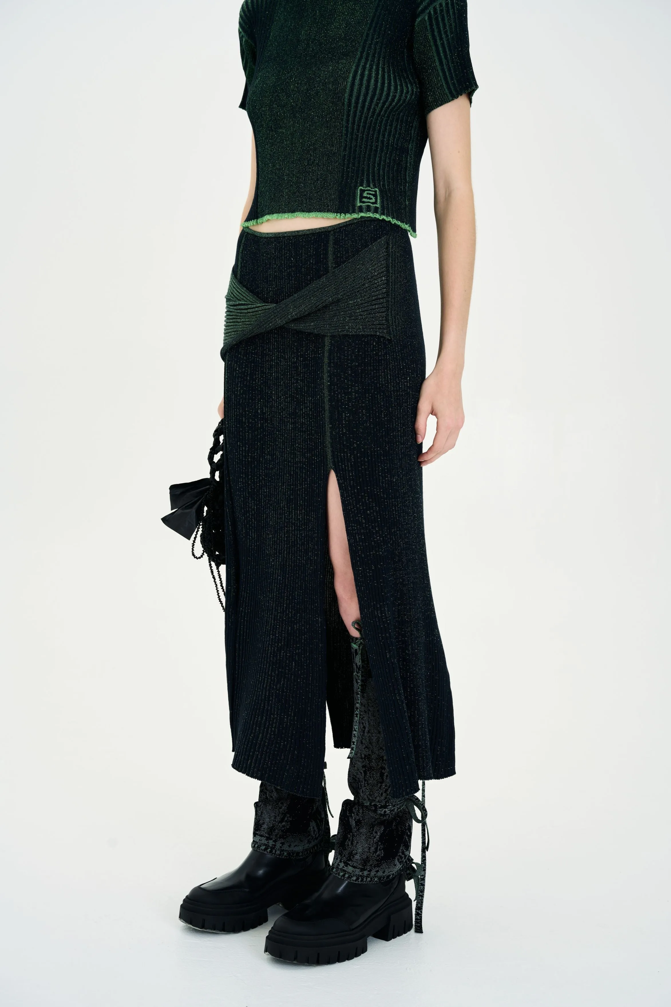 KALMIA METALLIC CARWASH SKIRT sold by PH5 product image thumbnail 3