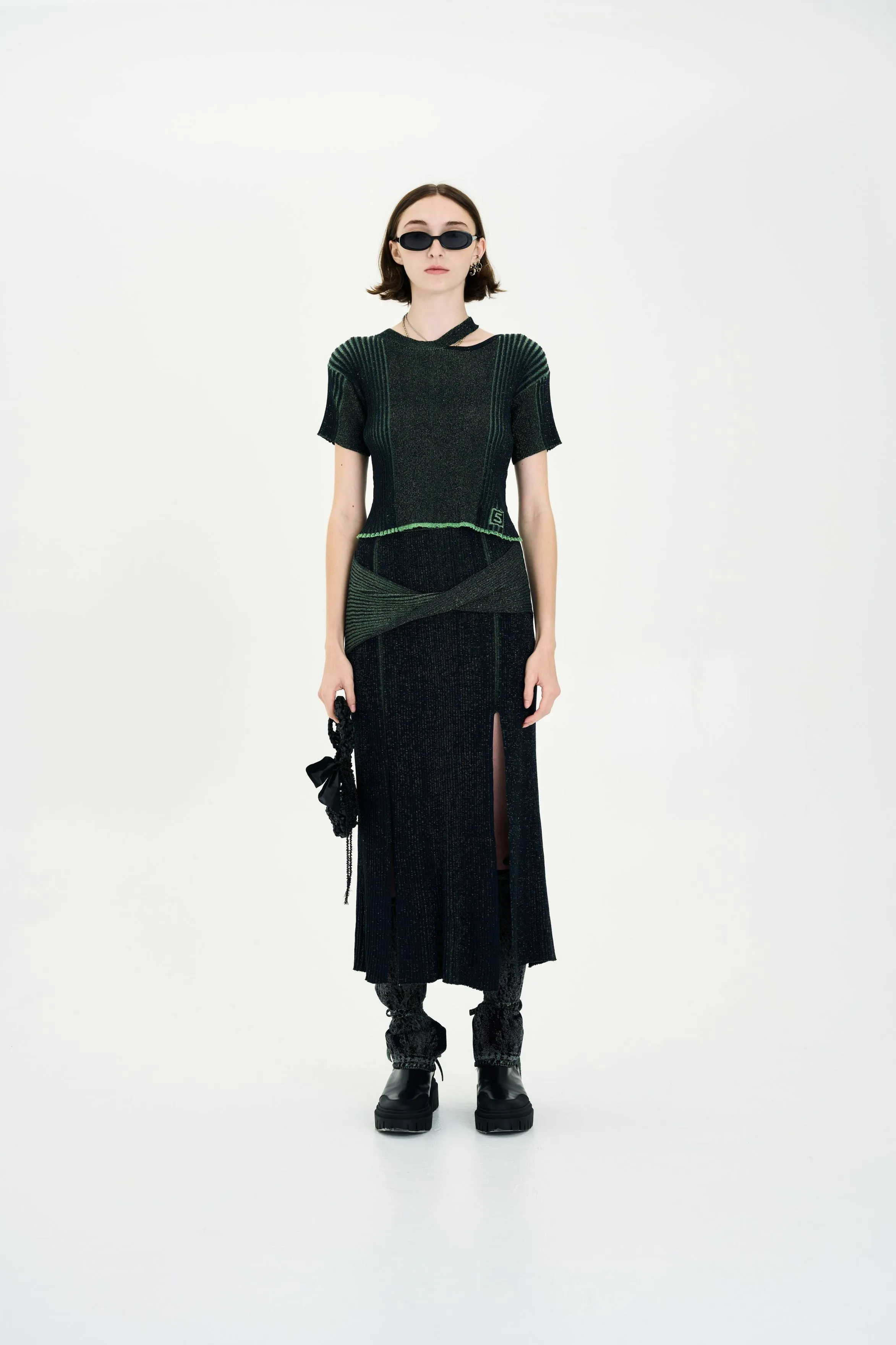 KALMIA METALLIC CARWASH SKIRT sold by PH5 product image thumbnail 4