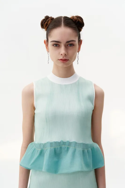 KARI 3D-BUBBLE SLEEVELESS TOP sold by PH5