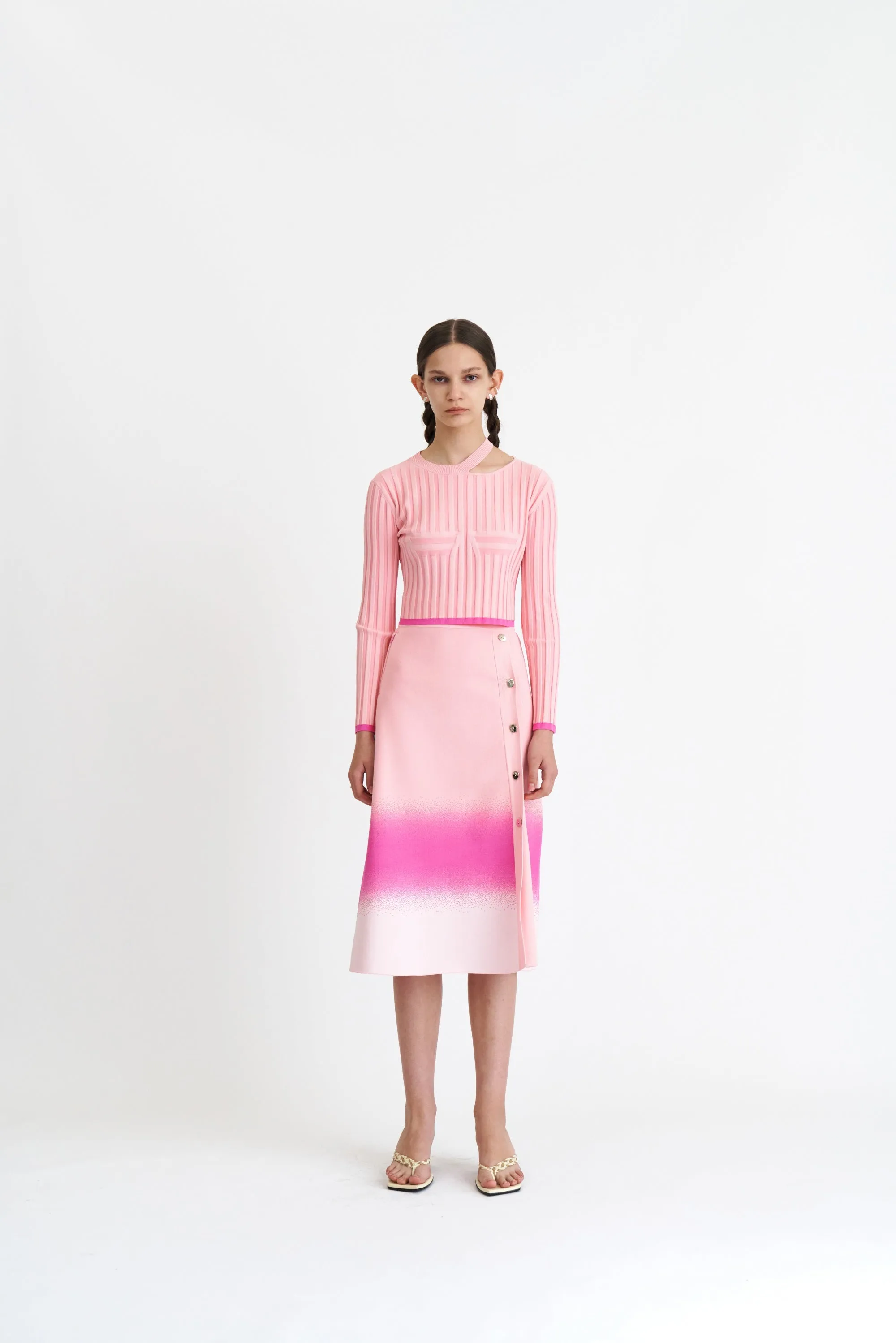 VENUS LONG SLEEVE CROPPED TOP sold by PH5 product image thumbnail 2