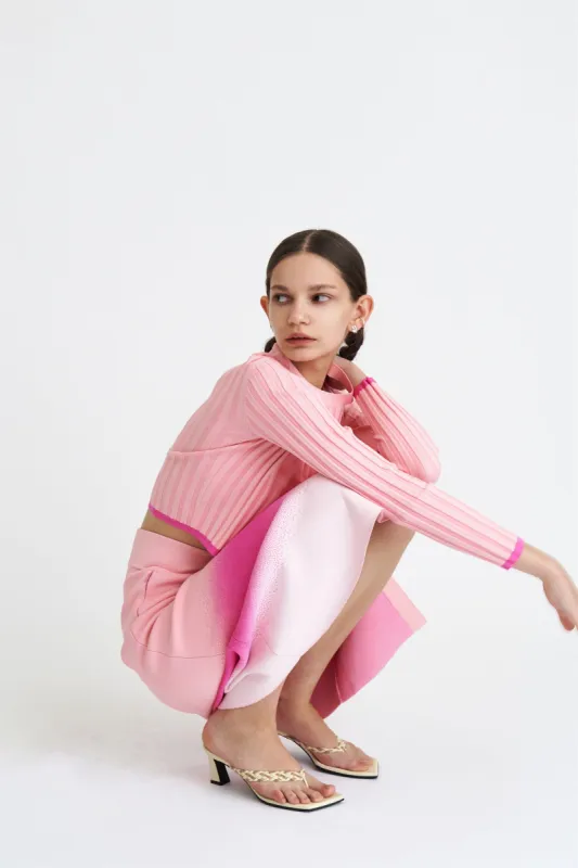 VENUS LONG SLEEVE CROPPED TOP sold by PH5