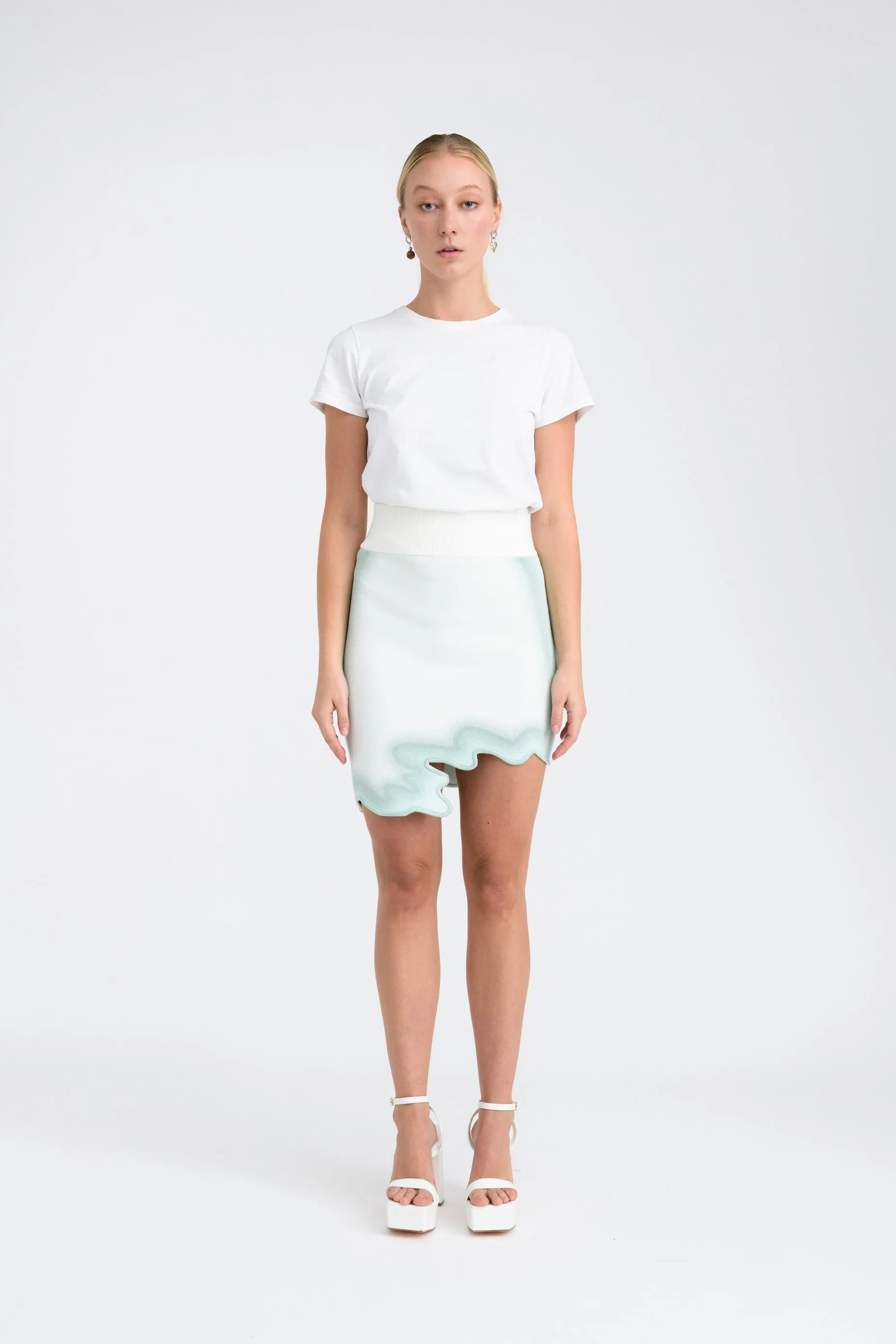 NOVA WAVY MINI SKIRT sold by PH5