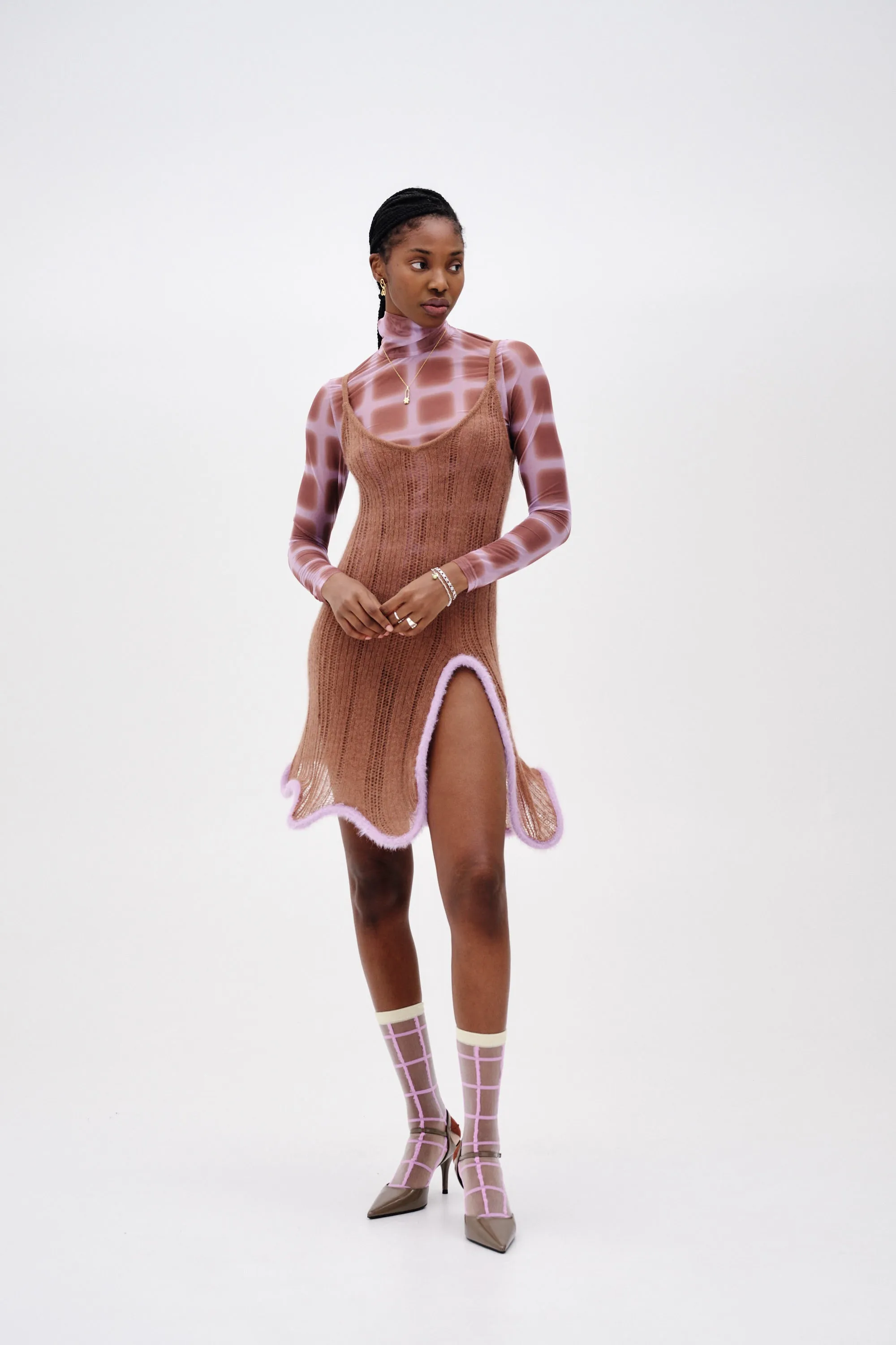 MALFOY ALPACA WAVY TANK DRESS sold by PH5