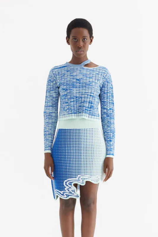 JAMES LONG SLEEVE CROPPED TOP sold by PH5