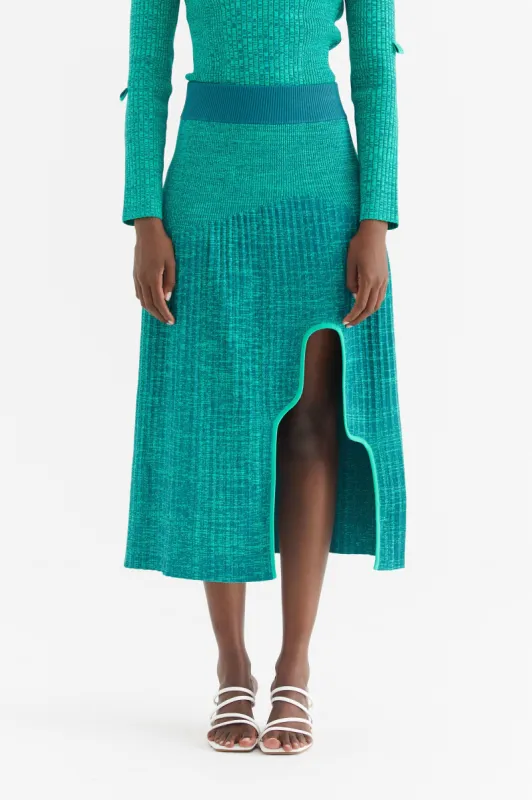 HIRAM PLEATED MAXI SKIRT made by PH5