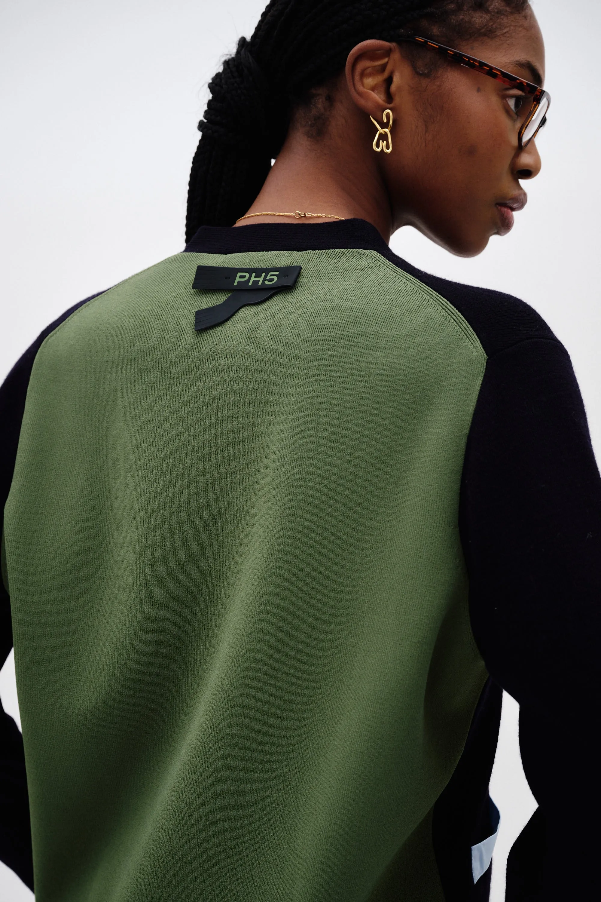 LILO COLOR BLOCKED MERINO WOOL CARDIGAN sold by PH5 product image thumbnail 5