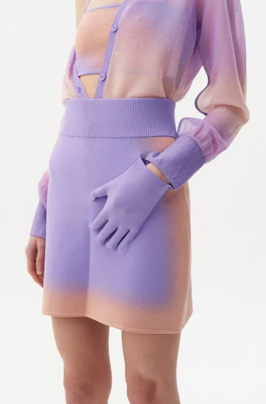 PICTOR "SPRAY PAINTED" MINI SKIRT WITH POCKET sold by PH5