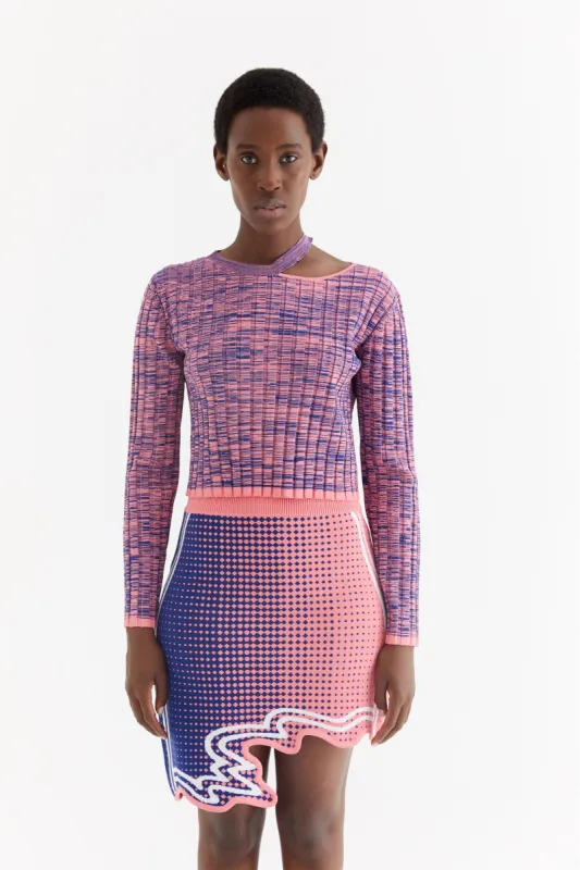 JAMES LONG SLEEVE CROPPED TOP sold by PH5