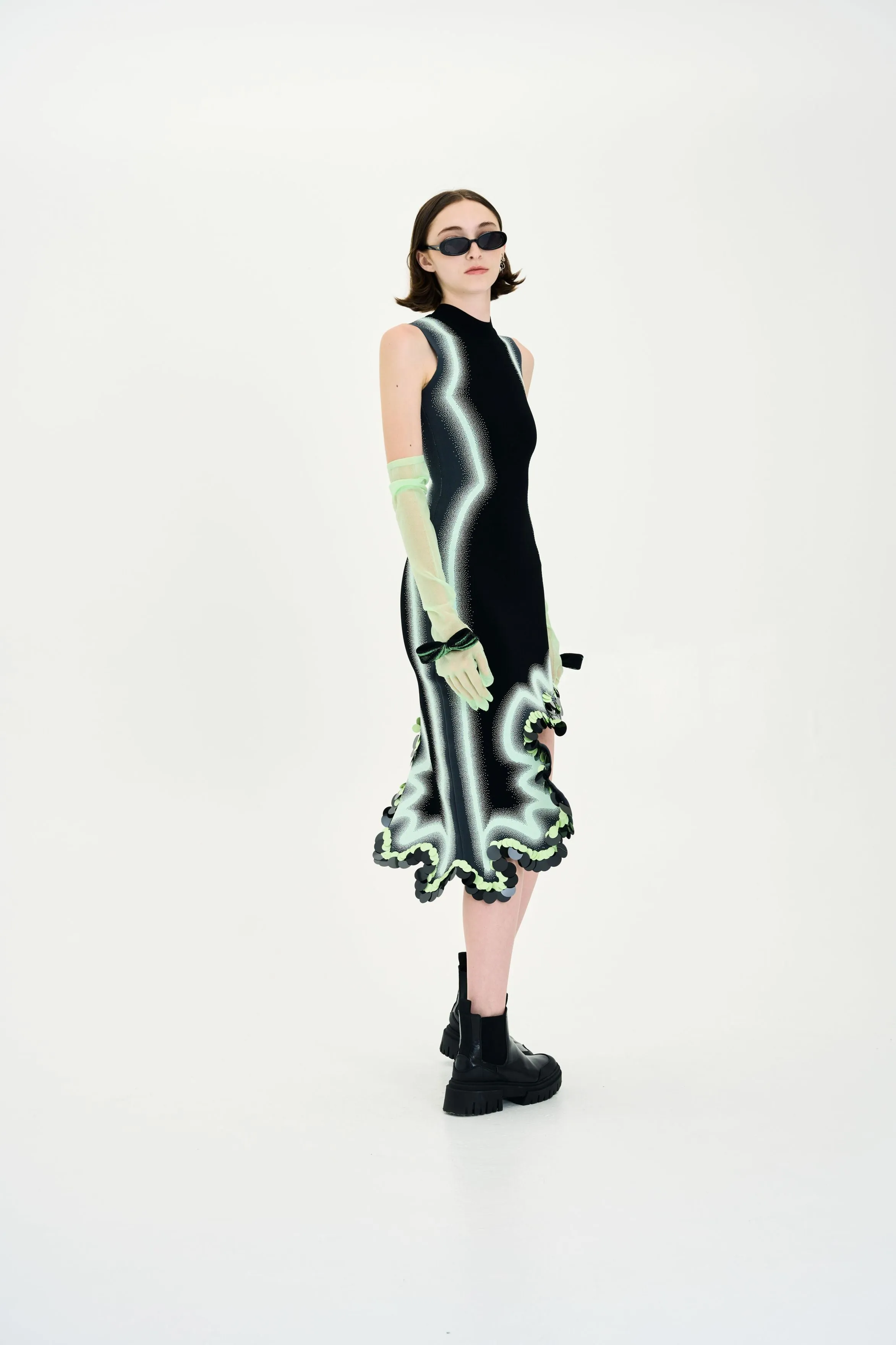 LILA SIGNATURE WAVY DRESS WITH SEQUINS sold by PH5 product image thumbnail 2