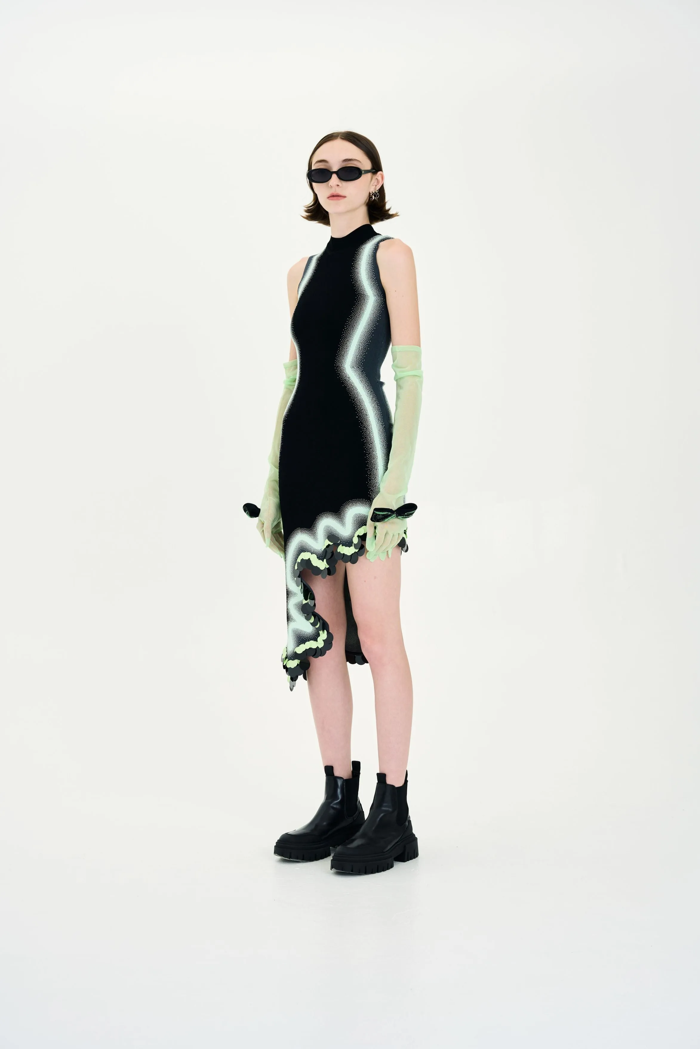 LILA SIGNATURE WAVY DRESS WITH SEQUINS sold by PH5 product image thumbnail 3