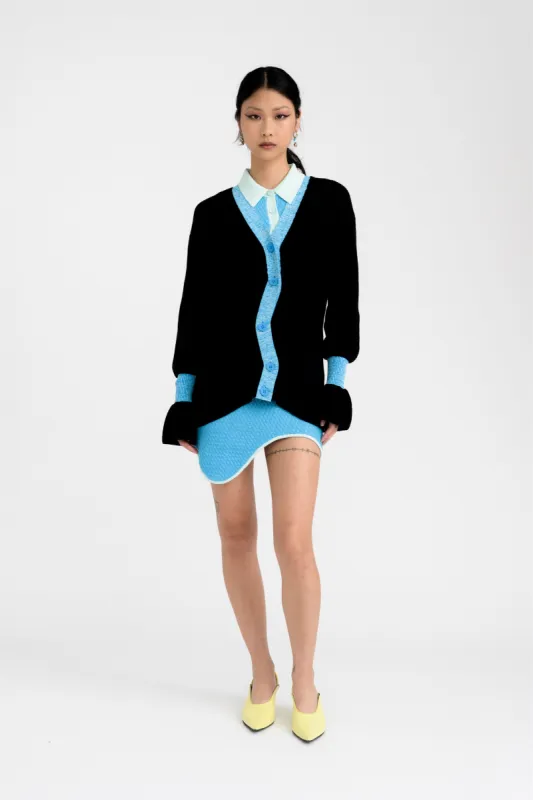 AMY CASHMERE COTTON OVERSIZED CARDIGAN made by PH5