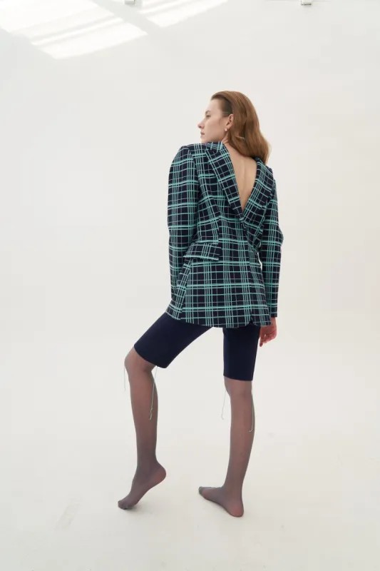 AUBREY ECO SKINNY BIKER SHORTS made by PH5