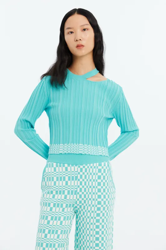 JAN ECO CROPPED LONG SLEEVE TOP sold by PH5