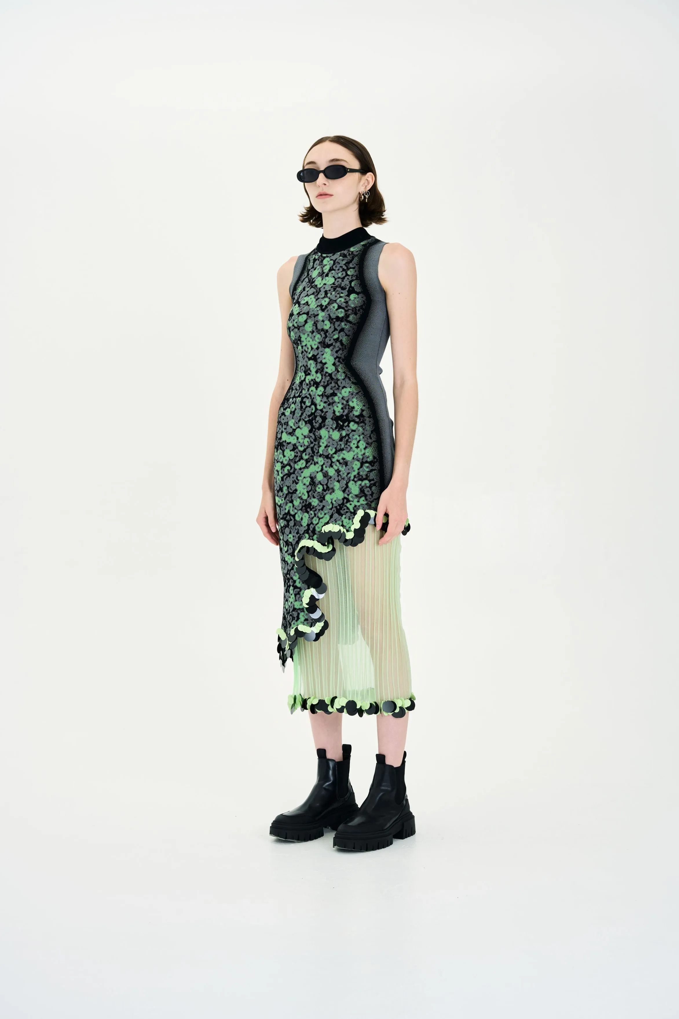 IRIS SIGNATURE WAVY DRESS WITH SEQUINS sold by PH5 product image thumbnail 2