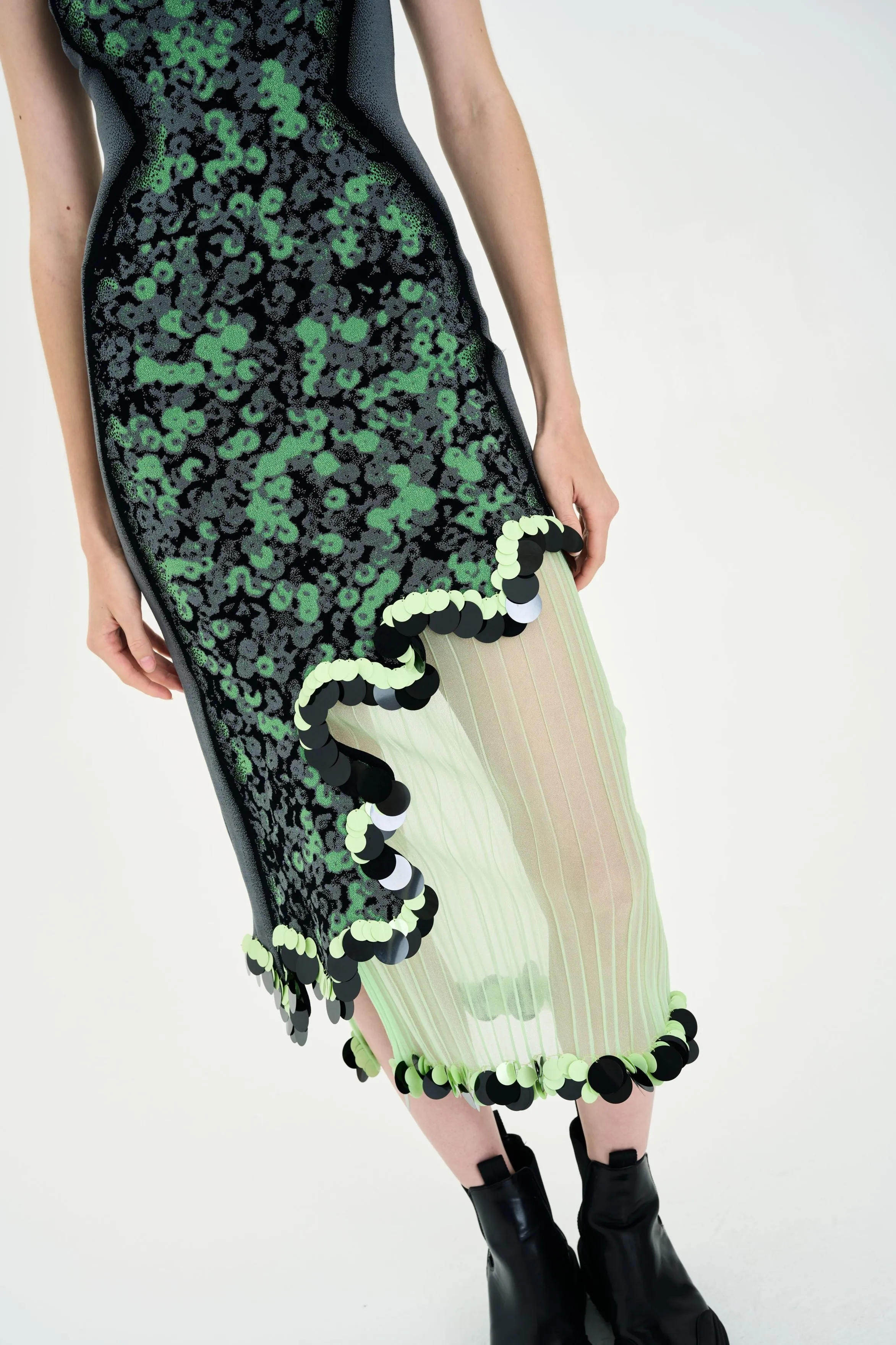 IRIS SIGNATURE WAVY DRESS WITH SEQUINS sold by PH5 product image thumbnail 5