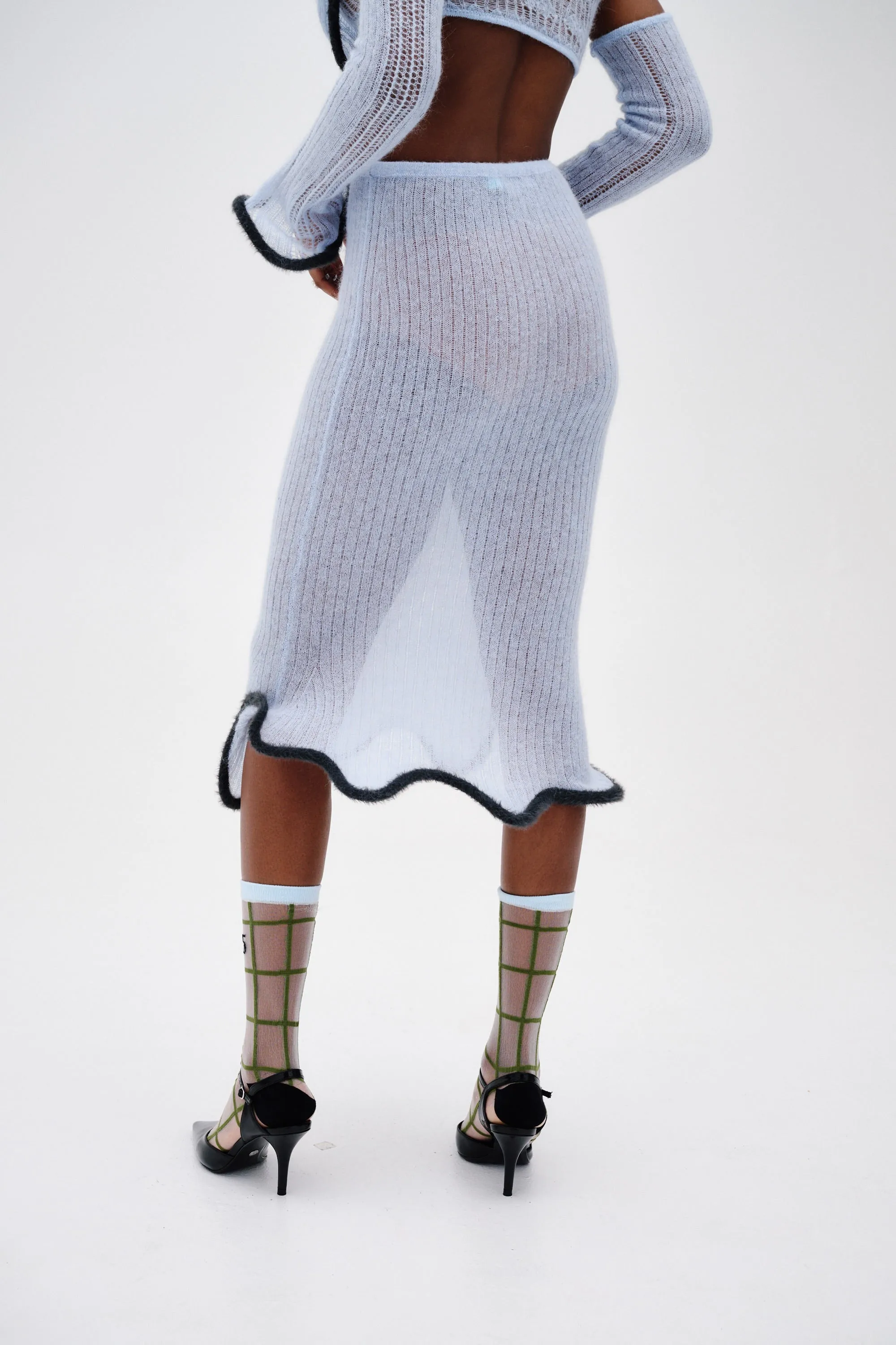 GINNY ALPACA WAVY MIDI SKIRT sold by PH5 product image thumbnail 5