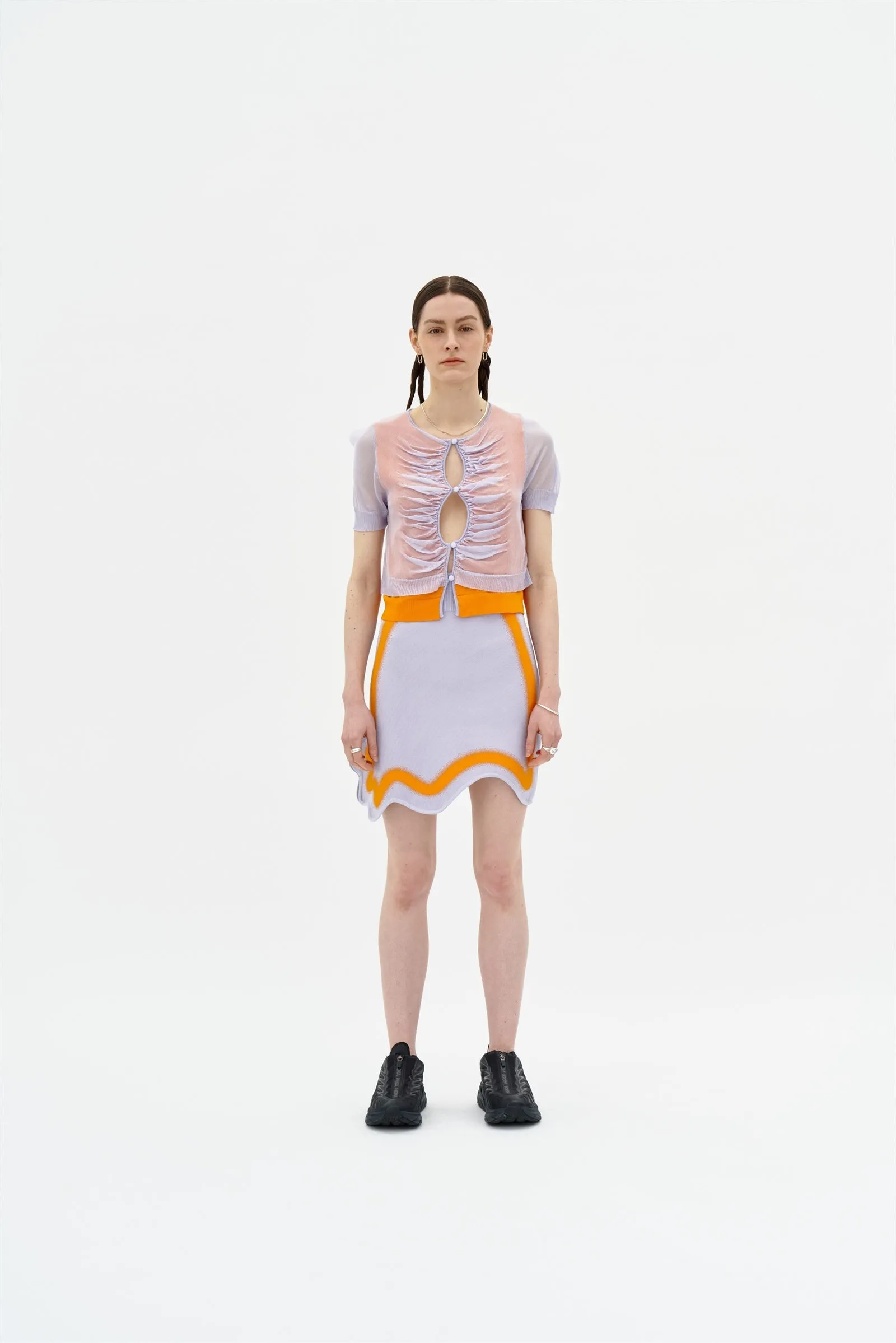 NALA SHEER LAYERING CROPPED TEE sold by PH5 product image thumbnail 2